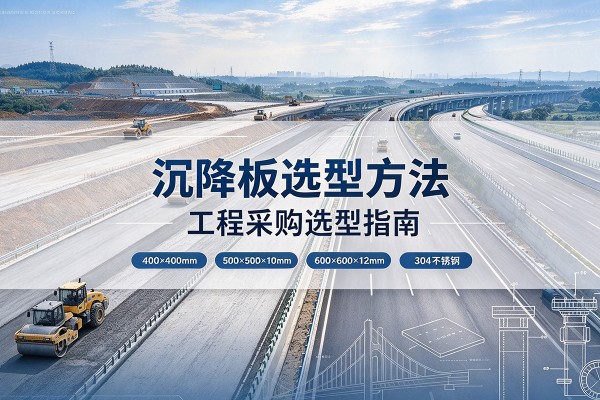 唐河沉降板选择方法