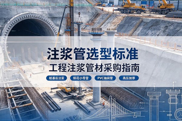 唐河注浆管选型标准