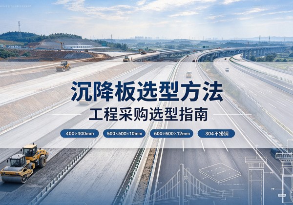 唐河沉降板选择方法